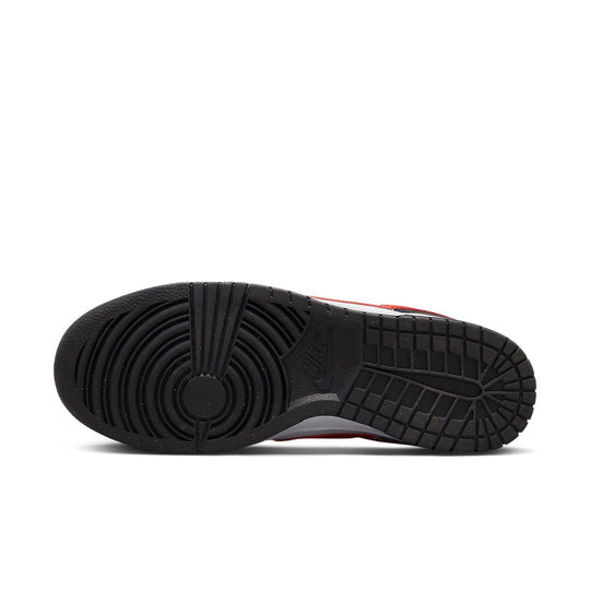 Nike Dunk Low 'Red Swoosh Panda