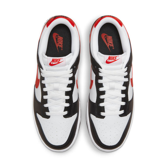 Nike Dunk Low 'Red Swoosh Panda