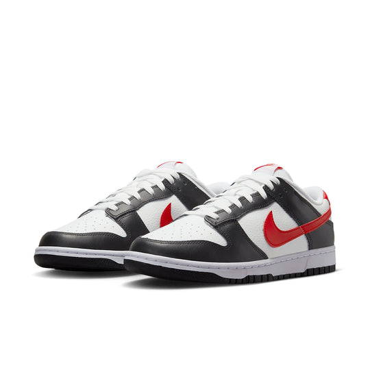 Nike Dunk Low 'Red Swoosh Panda